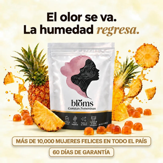 Probiótico Vaginal Blöms - Tu Skincare Íntimo 100% Natural - Blöms